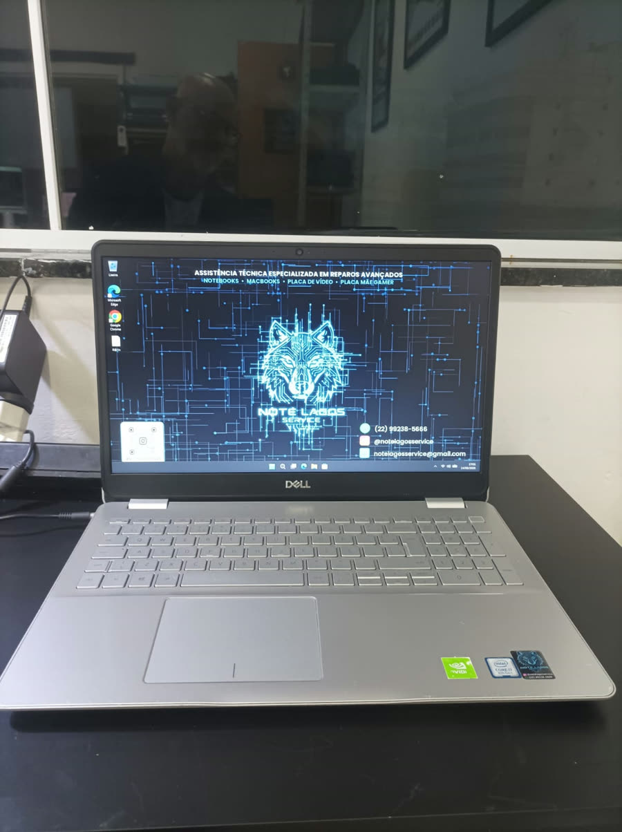 Notebook Dell revisado pela NoteLagos Service